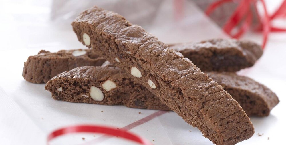 Triple Chocolate Biscotti