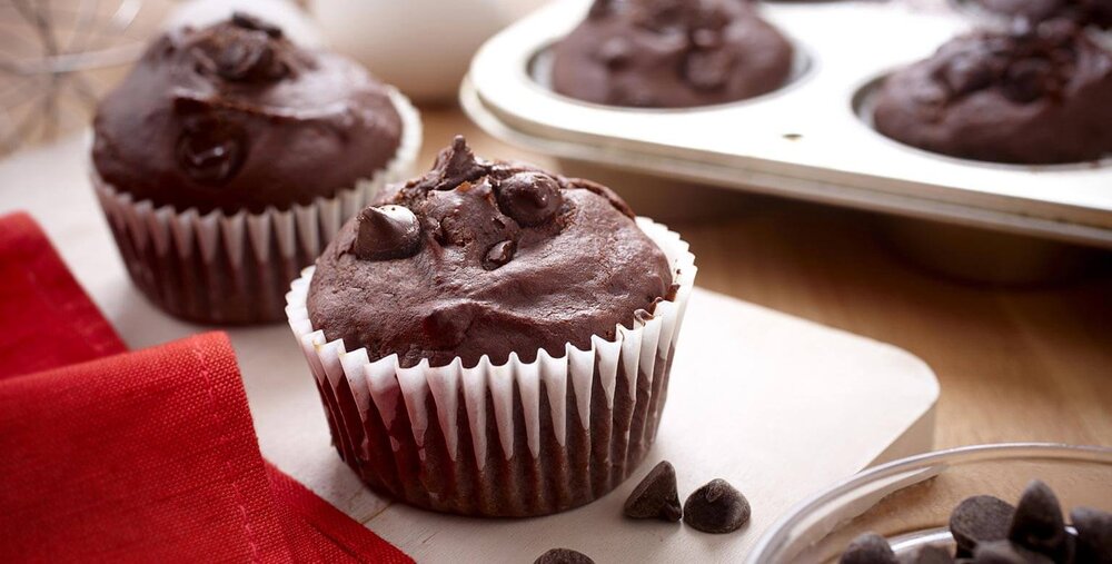 Double Chocolate Muffins
