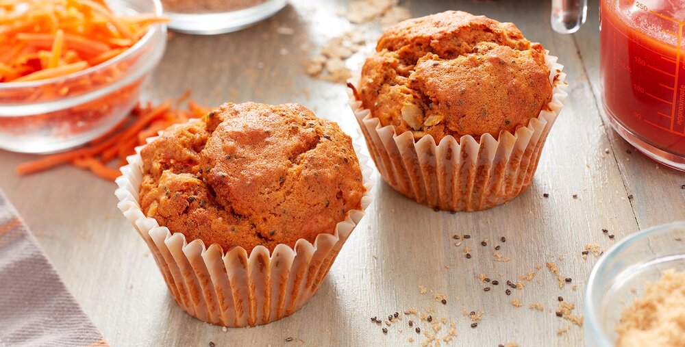 Vegan Muffins Made With Organic Flour